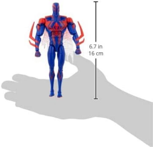 Marvel Hasbro Legends Series Spider-Man: Across the Spider-Verse (Part One) 2099 15-cm Action Figure, 2 Accessories