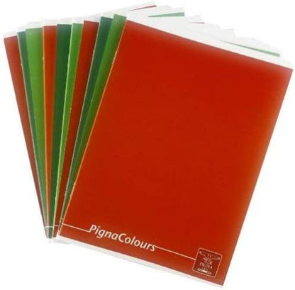 Pinecone Colors 02136411R, A5 Size Notebook, 1R Line, Medium and High Streaks, 80g / m2 Paper, 10 Pieces Pack