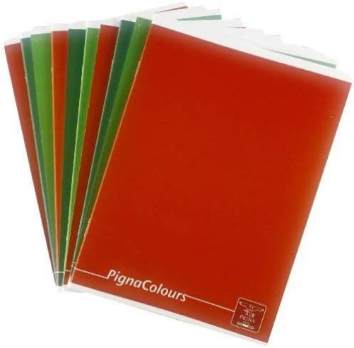 Pinecone Colors 02136411R, A5 Size Notebook, 1R Line, Medium and High Streaks, 80g / m2 Paper, 10 Pieces Pack