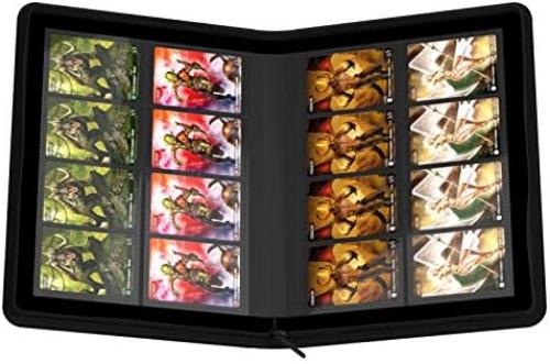 Ultimate Guard 8-Pocket XenoSkin ZipFolio (Black