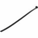 100 Pack Of Resealable Zip Tie 10 Black