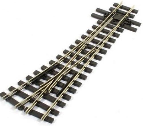 Peco SL-E496 Left Hand Mainline Electrofrog Turnout