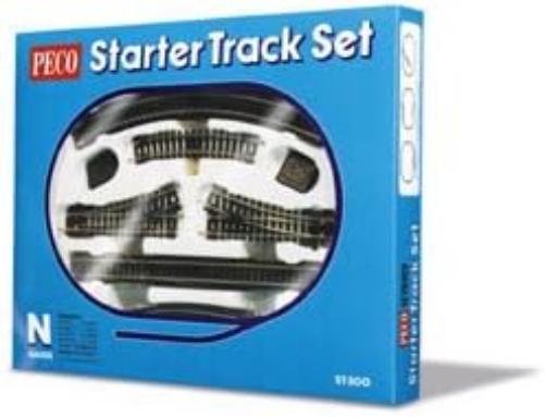 Peco N Gauge Starter Track Set