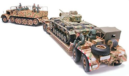 Tamiya 300035246 - Modellino veicolo speciale a motore 9 della seconda guerra mondiale realizzato in scala 1:35 (12