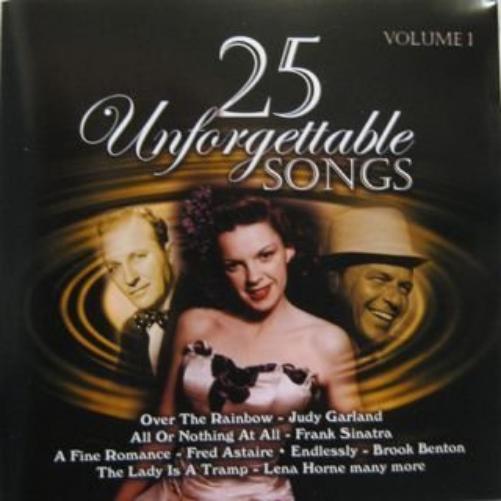 25 Unforgattable Songs Vol 1 (UK Import)