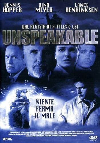 Unspeakable - (Italian Import)