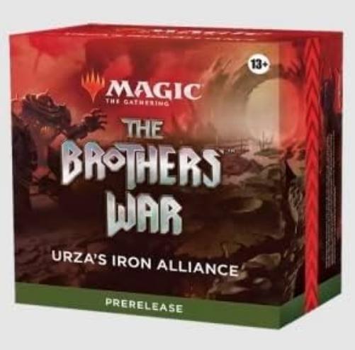 Magic: The Gathering The Brothers' War Prerelease Package Set | 6 Booster Packs (91 Magic Cards