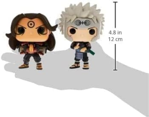 Funko Pop! Animation: Naruto - 2 Packung Hashirama & Tobirama - Naruto Shippuden - Vinyl-Sammelfigur - Geschenkidee - Offizielle Handelswaren - Spielzeug Für Kinder und Erwachsene - Anime Fans