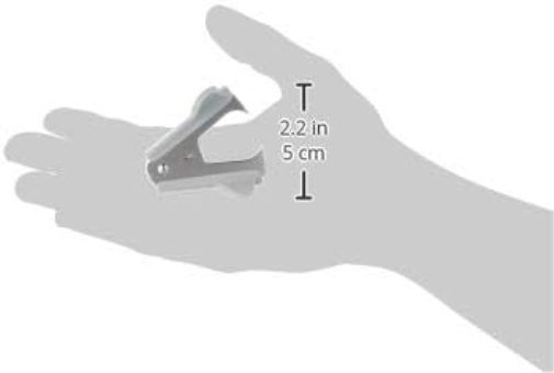 Leitz Office Staple Remover Ergonomic Shape Grey 55900085