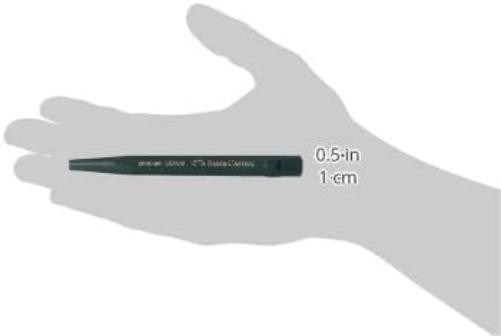 Faber-Castell Glass Eraser Pen, Dark Green
