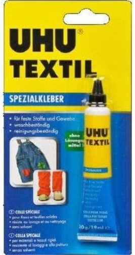 UHU 48665 4026700486650 Textile Adhesive 20 g