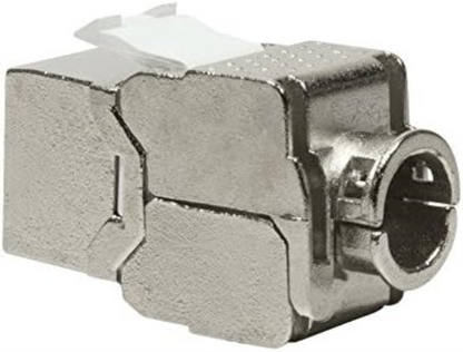 LogiLink NK4003 EconLine Cat.6A STP 180 Degrees Tool Slim Type Keystone Jack