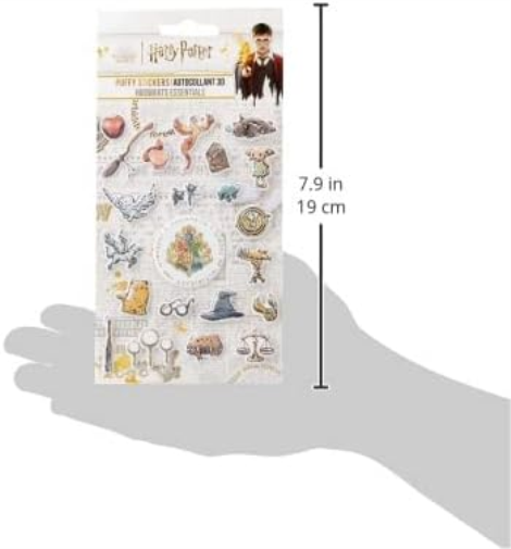 HARRY POTTER Foam STIKERS Cute WIZARD-4895205608993 Stickers, Multicoloured (26245