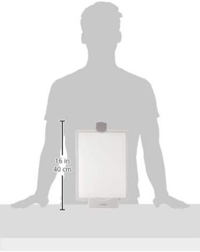Kensington Copyholder with whiteboard - Ergonomic OfficeAssist document holder with pen holder and phone holder (K55910EU) White OfficeAssist Copyholder with Whiteboard