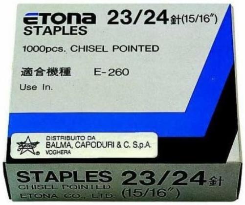 ETONA 342084801 Metal Points for High Thickness Series 23/8 Steel 8 mm