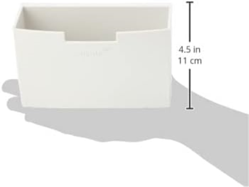 Legamaster Whiteboard Accessory Holder - White - Use in Combination with Magnetic Whiteboards for Brainstorming, Meetings and Team Collaborations, 7-122600