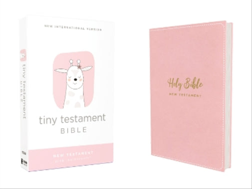 NIV, Tiny Testament Bible, New Testament, Leathersoft, Pink, Comfort Print