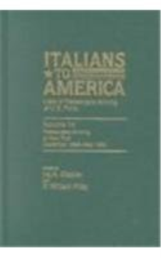 Italians to America