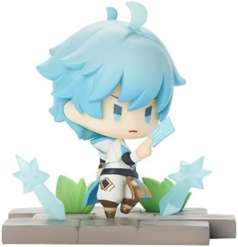 Mihoyo - Genshin Impact - Battle Scene Collectible Figure Liyue Ed 6Pc Set