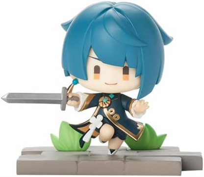 Mihoyo - Genshin Impact - Battle Scene Collectible Figure Liyue Ed 6Pc Set