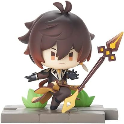 Mihoyo - Genshin Impact - Battle Scene Collectible Figure Liyue Ed 6Pc Set