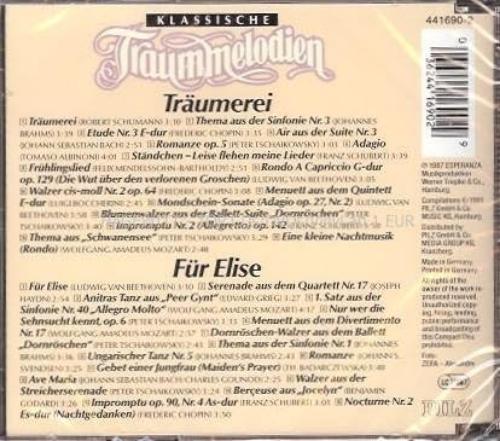 Klassische Traummelodien - Träumerei - Für Elise