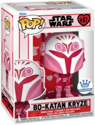 Funko Pop! Star Wars: Valentines - Bo-Katan - Bo Katan - Star Wars: the Mandalorian - Collectable Vinyl Figure - Gift Idea - Official Merchandise - Toys for Kids & Adults - TV Fans