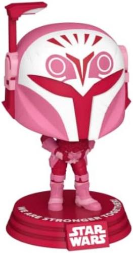 Funko Pop! Star Wars: Valentines - Bo-Katan - Bo Katan - Star Wars: the Mandalorian - Collectable Vinyl Figure - Gift Idea - Official Merchandise - Toys for Kids & Adults - TV Fans