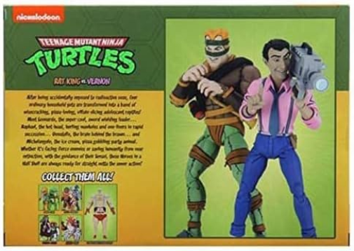 The Noble Collection-NEC0NC54162 Tortugas Ninja Figura, Color, único (NECA NEC0NC54162