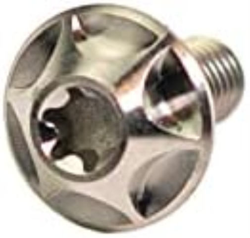 SILCA Titanium Water Bottle cage Screws | Set of 4 | Custom Wide Button Head
