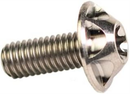 SILCA Titanium Water Bottle cage Screws | Set of 4 | Custom Wide Button Head