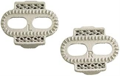 SILCA 3D Printed Titanium Cleat kit | Crank Brothers MTN Pedals | Titanium Hardware Included