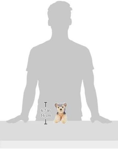 Aurora, 31300, Mini Flopsies Cutie Yorkshire Terrier Dog, 8In, Soft Toy, Cream 8"