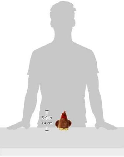 Aurora, 31305, Mini Flopsies Cockerel, 8In, Soft Toy, Brown