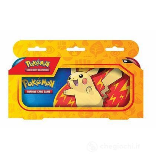 Pokémon GCC Back to School Pencil Case - Pikachu (One Pencil Case and Two Expansion Bags)