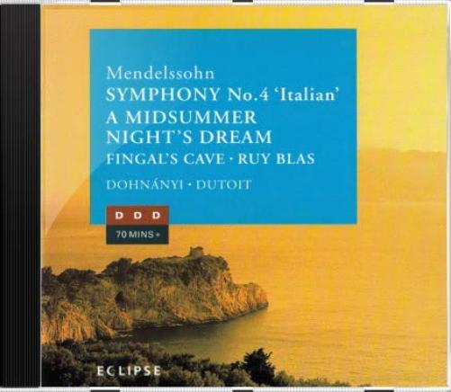 Symphony No 4/Midsummer Nights Dream (Vpo/Dohnanyi