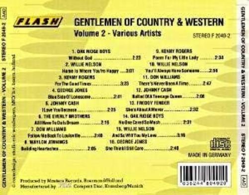 Gentlemen Of Country And Western