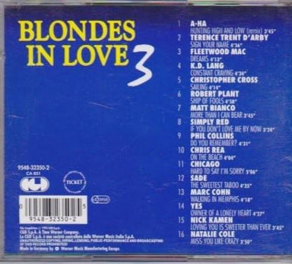 A-HA, Terence Trent D'Arby, Fleetwood Mac, K.D.Lang, Christopher Cross...
