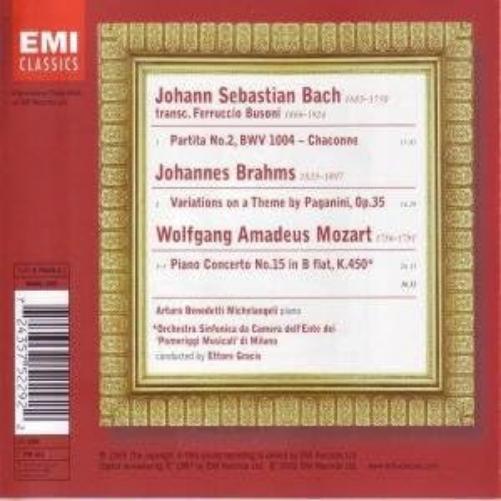 Ciaccona/Variazioni/Concerto Per Pi