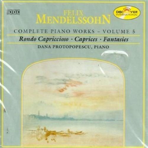 Complete Piano Works Vol. 5 : Rondo Capriccioso Op. 14 / Capriccioso Op. 5 / 3