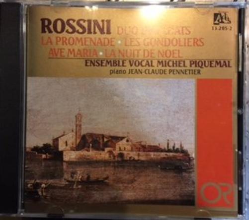 "ROSSINI" Ensemble Vocal Michel Piquemal CD, frankreich 1991, Laufzeit 56'03''