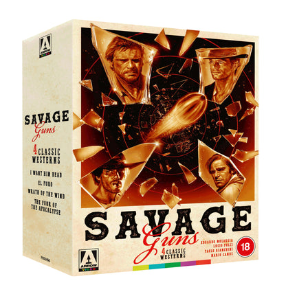 Savage Guns: Four Classic Westerns (Volume 3)