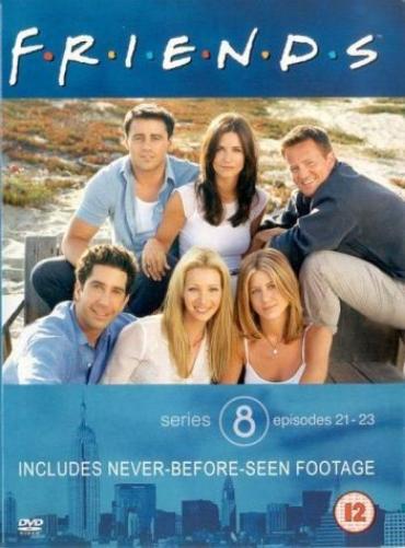 friends seris 8 episodes 21-23 (Import)