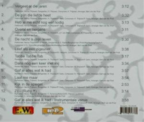 Henny Thijssen - Levensecht