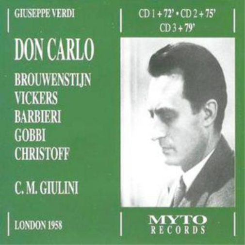 Don Carlo (Vickers, Christoff, Gobbi)