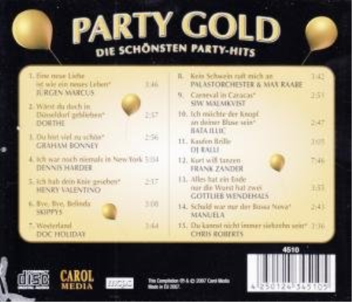 Party Gold - die schönsten Party Hits
