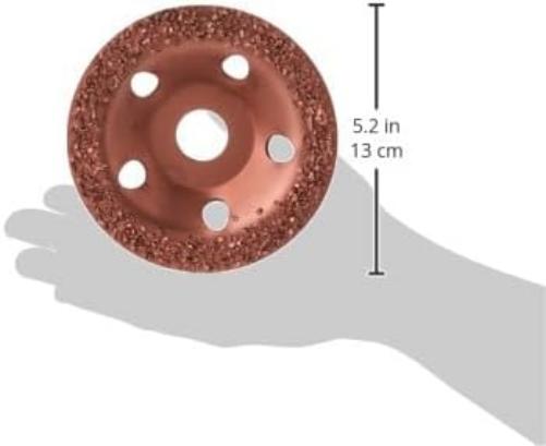 Bosch 2608600175 Hard Metal Cutting Disc Coarse/Flat, Bronze, 115 mm 115 mm Bronze