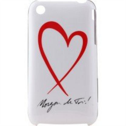 MORGAN - Back Cover Iphone 3G/3GS White Heart