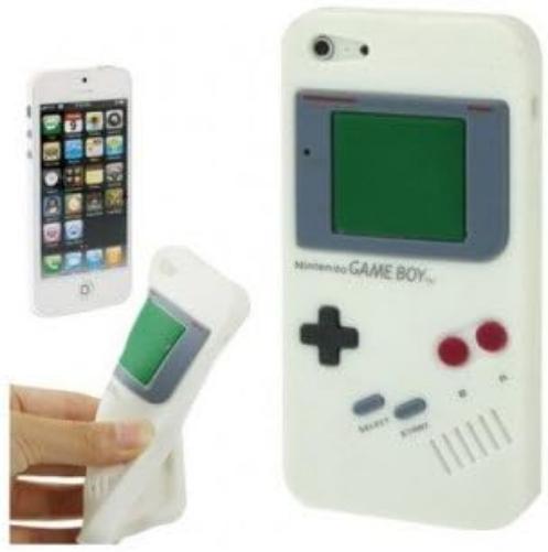BUMPER - Cover GAME BOY IPhone 5 - White : Mobiles , ML