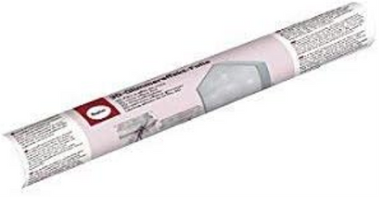 Rayher 23092000 Frosted Film for Crafts with 3D Glimmer-Effect, Non-adhesive Craft Plastic Sheet for Glass, Frames and Boxes, Roll 100 x 33 cm
